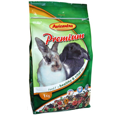 Avicentra Premium králík 1kg